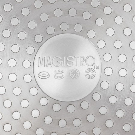 Pan Magistro Warrior, D = 28 cm, h = 5.3 cm, Soft-Touch handle, anti-stick coating, induction-7