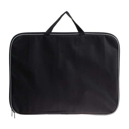 Folder for drawings and drawings A3, 470 x 350 x 20 mm, with handles, textile, calligrata art love-2