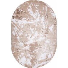 Oval carpet Merinos Valencia Deluxe, size 250x350 cm, color BEIGE-BROWN