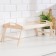 Folding breakfast table, 50 × 30cm, with handles, glass