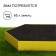 The flowerbed is galvanized, D = 80 cm, h = 15 cm, yellow, Greengo