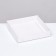 Box the team, white with PVC lid, 16 x 16 x 3 cm