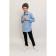 Surchachka upper for ISee boys, height 110-116 cm, blue color
