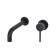 Bronze de Luxe Scandi 14511b shell mixer, built -in, pour 193 mm, black
