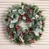 New Year's wreath d- 33 cm "Cozy fairy tale" leaflets berries Greens