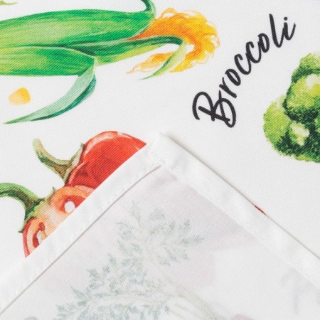 Kitchen towel "Vegan" 40x73 cm, 100% cotton, sarzha 190 g/m2-4
