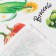 Kitchen towel "Vegan" 40x73 cm, 100% cotton, sarzha 190 g/m2