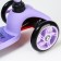 Scooter Children's folding cold heart, Pu 120/80 mm wheels, ABEC 7, purple color