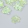 Busina Plastic for creativity "Flower. Stone ice" transparent green 0.6x2.1x2.5 cm