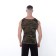 T -shirt male, khaki color/camouflage, size 52