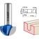 Frases groove bison 28751-25.4-16, playing, r = 12.7 mm, 25.4 x 16 mm