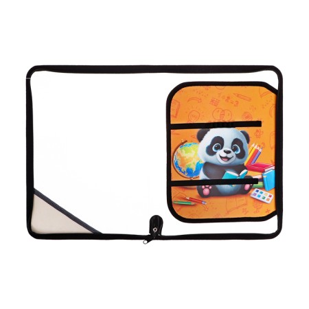 Labor folder A4, 325 x 230 x 25 mm, lightning around, folding bar, plastic, PTR-1, calligrata "Panda"-5