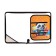 Labor folder A4, 325 x 230 x 25 mm, lightning around, folding bar, plastic, PTR-1, calligrata "Panda"