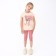 Kit for girls, beige color, height 128 cm