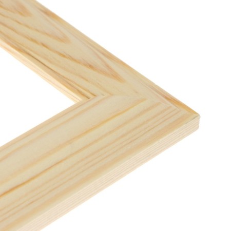 Frame for paintings (mirrors) 30 x 40 cm, profile 37 x 18 mm, emma, unpainted wood (suitable for decoration)-2