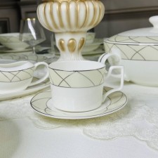 Кофейный набор Lenardi Pandora Cream, 12 предметов