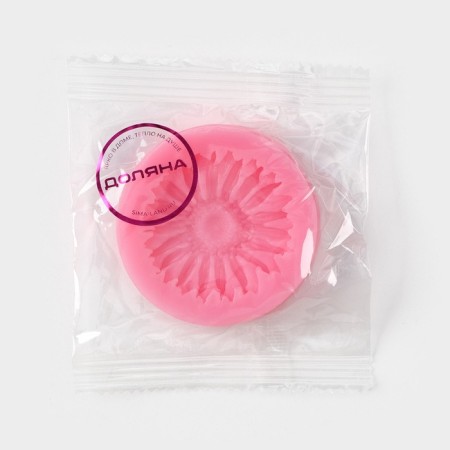 Mold Dolyana "Herber", silicone, d = 6 cm, color mix-5