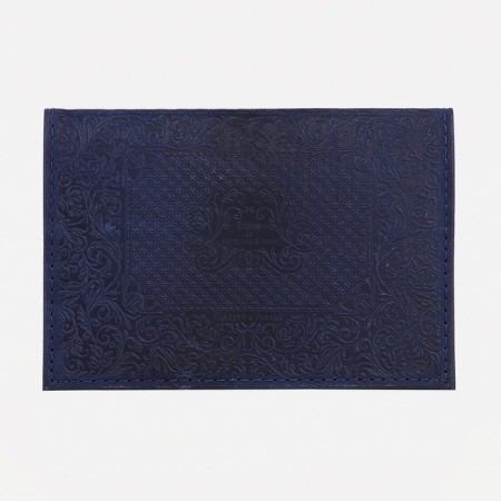 Cover for passport, blue color-1