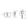 Punto Z400/80 CP, 30x10x40 mm cylinder mechanism, chromium color