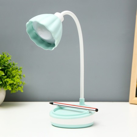 Linei table lamp LED 2W USB AKB Zelny 10.5x10.5x37 cm Risalux-5