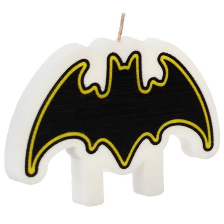 Candle for the cake "Happy Birthday!", 10 x 6.9 cm, superheroes-1