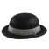 Oval carnival hat, elastic band, Mix colors