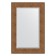Mirror with fatset in a baguette frame, copper chain mail 88 mm, 57x87 cm
