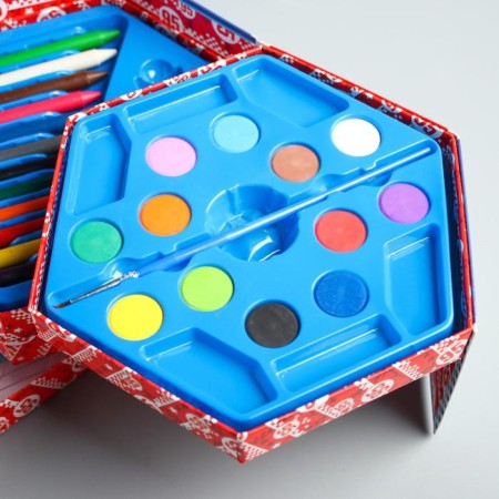 Set for creativity, 48 items, cars-4