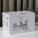 Porcelain kettle "Crazy tea party", 1.2 liters