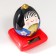 Plastic pendulum from the solar battery "Dun in a kimono with a fan" MIX 7.5x7.5x9.5 cm