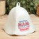 Set for baths and saunas 5V1 (bag, hat, mittens, rug, washcloth), "only best mothers", white