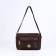 Cross-Bodi Bag on a zipper, brown color