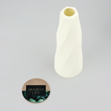Flower vase with stand, 18.5 x 6 cm-3
