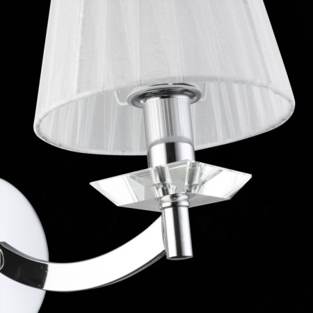 Wall lamp ST LUCE. SL1756.101.01. Bello. 1x40 watts, E14, 16x26 cm, chromium color-6