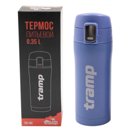 TRAMP TRC-106 thermos, drinking 0.35l, blue-5