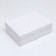 The box is folding, the lid is, white, 24 x 17 x 8 cm
