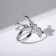 Ring "Wings" Fairys, Color Silver, dimensionless