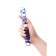 Sexus Glass bilateral phallimitator, glass, transparent, 22 cm