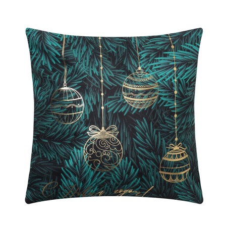 Case on the pillow Ethel "Balls", 40*40 cm, 100% polyester, velor