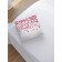 Decorative pillowcase "Rain of hearts", at lightning, size 45x45 cm