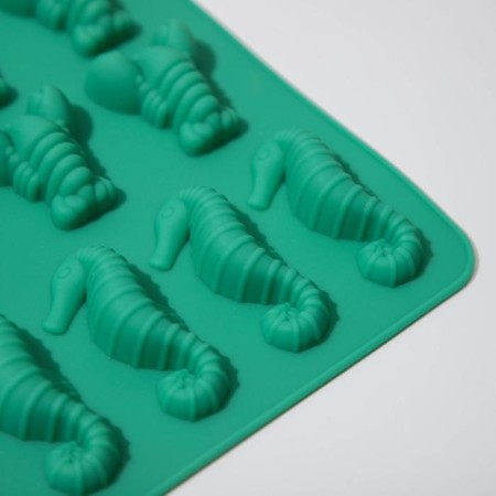 Form for marmalade Dolyana "Sea World", silicone, 22 × 14 × 1 cm, 14 cells, color mix-1