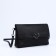 Bag-clate on magnet, long belt, black color