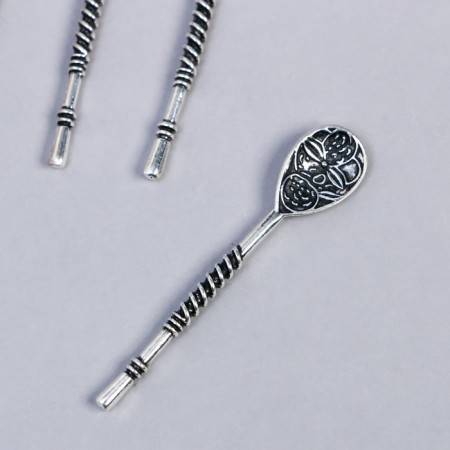 Souvenir wallet metal "Flower spoon" (29981) 5x1.1 cm