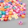 Beads rubber curly "stars" mix, units. 500 pcs.