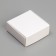 Box for jewelry, packaging, “white”, 7.5 x 7.5 x 3 cm