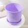 Pot for flowers with the Podon Venice, 3.1 l, d = 19 cm, lavender color