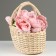 Wicker basket, 23 x 17 x 10 x 13/24 cm, rattan