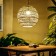 Ceiling Lamp from Rotan "Hero", 1 × 120 W, E27, 40 × 40 × 60 cm