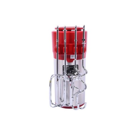 Mixer Oursson HM4001/RD, manual, 400 watts, 6 speeds, 2 nozzles, red-4