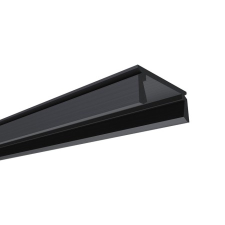 Aluminum profile Apeyron, 15.2x6 ​​mm, invoice, 1 m, black distorter, accessories-4